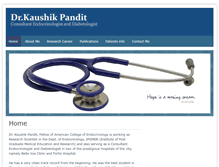 Tablet Screenshot of kpandit.com